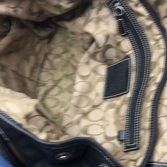 Coach Soho Hamptons flap satchel Leather bag - Picture 9 of 10